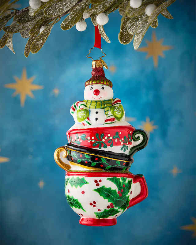 Teatime Treasures Christmas Ornament